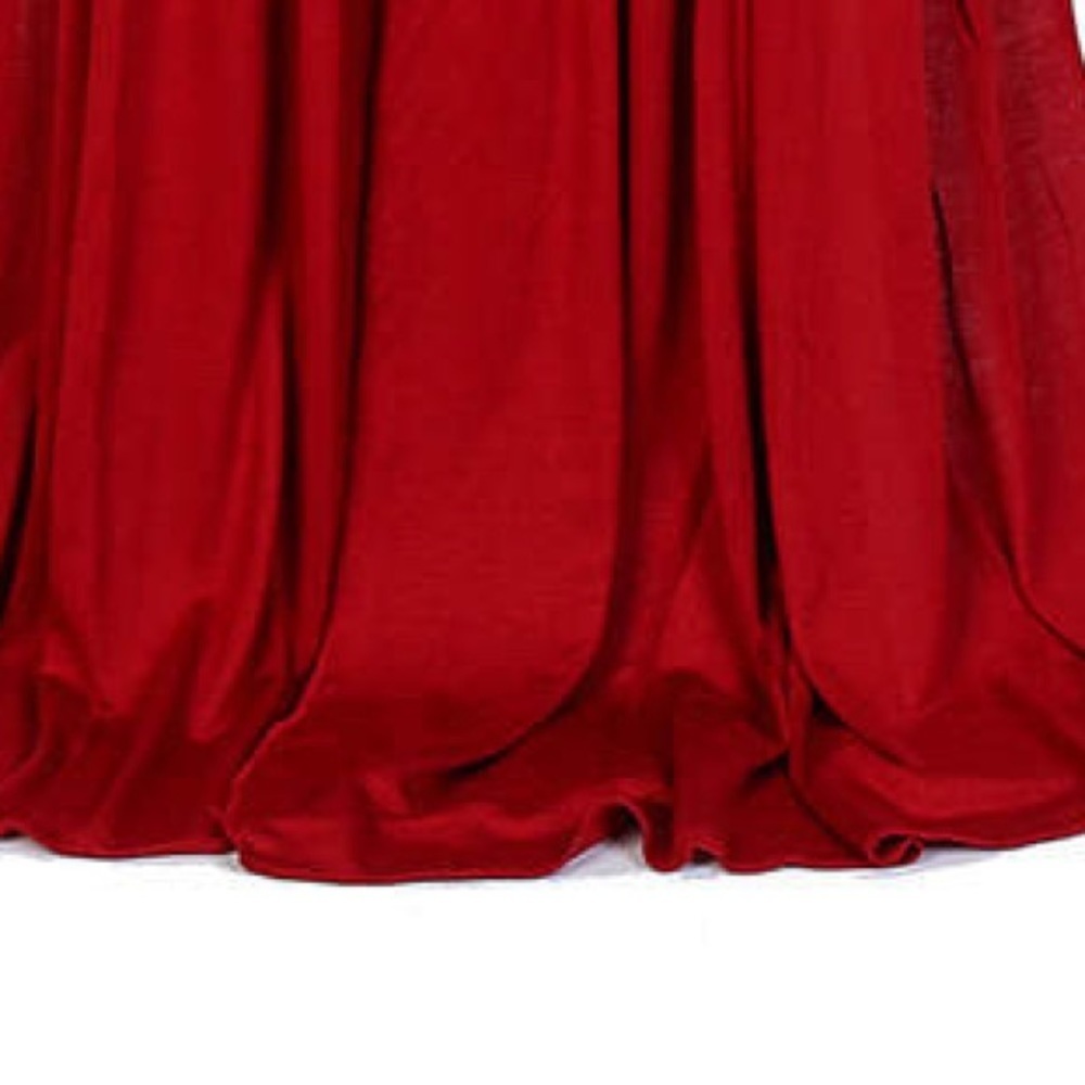 Super soft and stretchy jersey hijabs shawl Red hijab - Picture 4 of 5